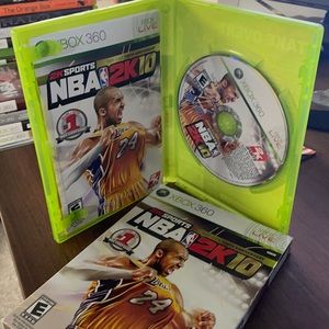 XBOX 360 2K Sports NBA 2K10 Anniversary Edition (Kobe) excellent